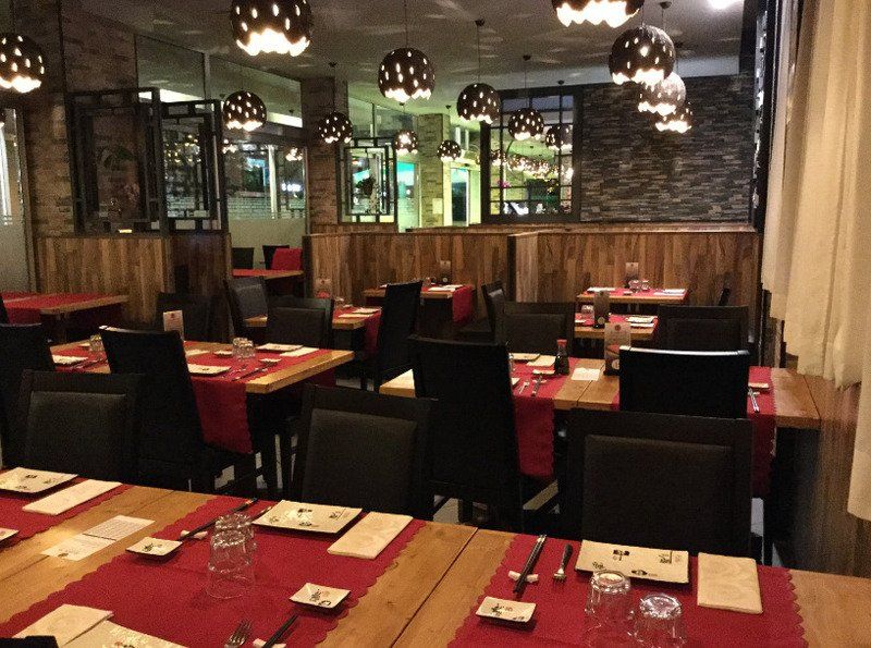 Interno di un ristorante cinese