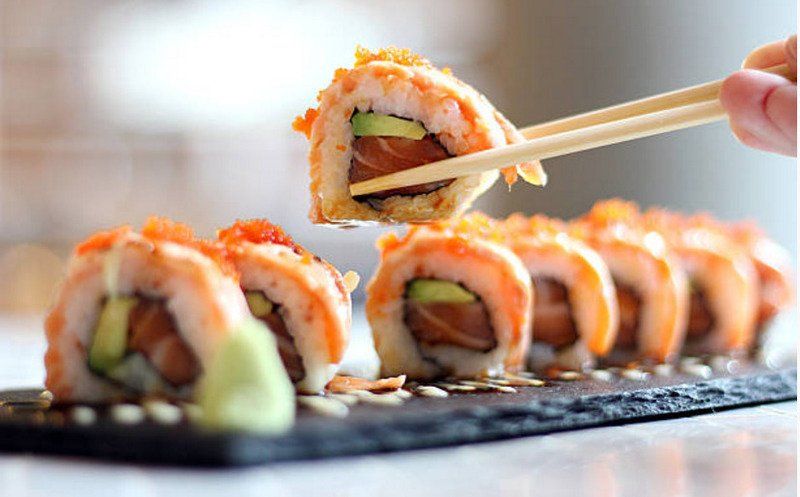 Piatto di sushi