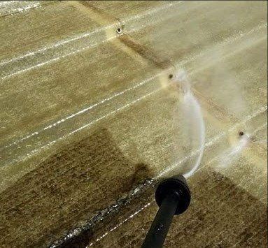 Excellent pressure washing