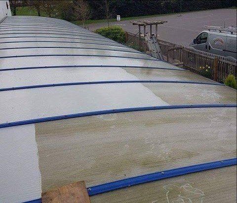 Patio cleaning