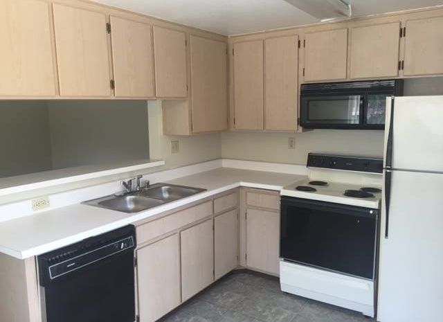Kitchen with electric stovetops