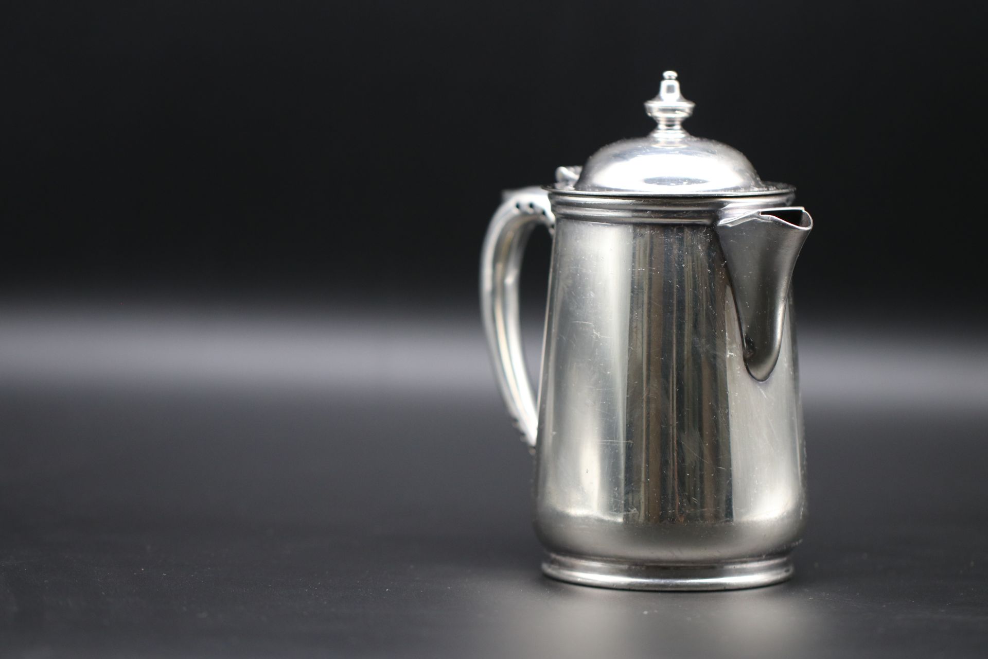 caffettiera in argento