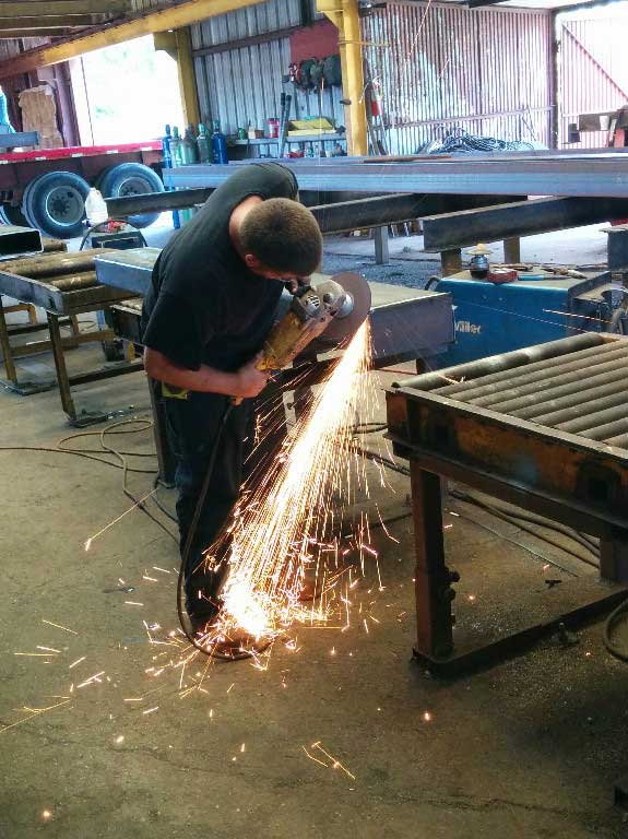 Man Completing a Project - Steel and Iron Fabricators in Fort Walton Beach, FL