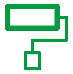 Paint roller icon