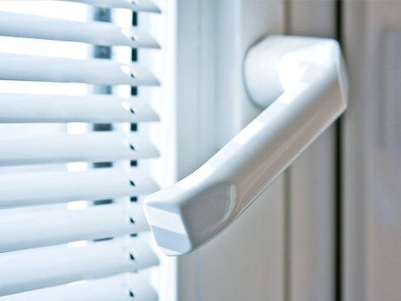 a uPVC window lock