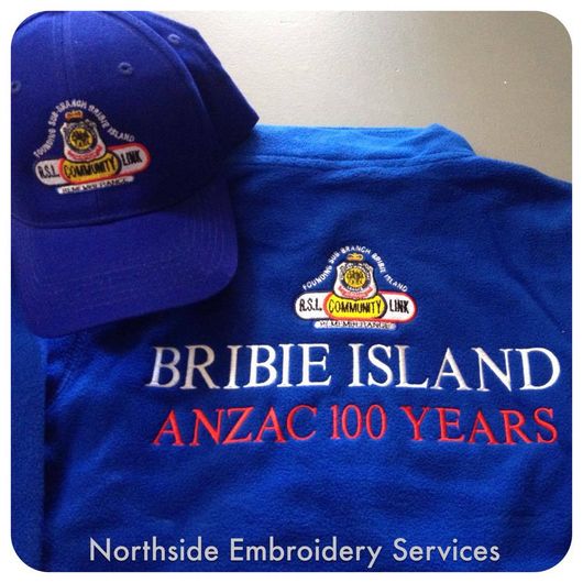 Embroidery done on sports  jersey