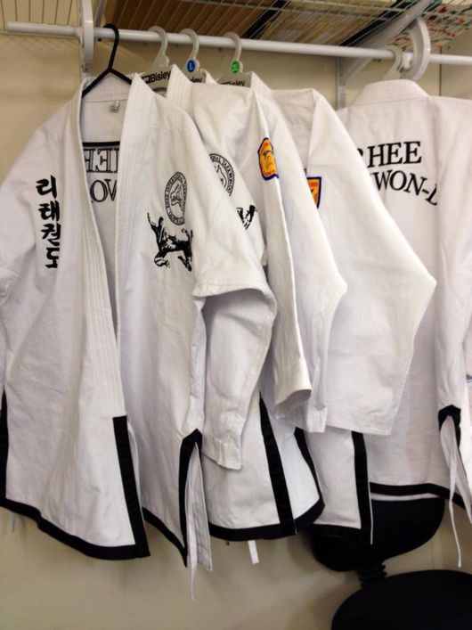 Embroidery done on sports wear jersey