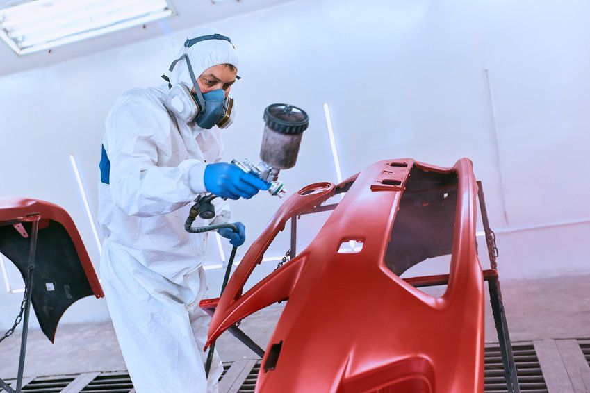 car paint shop