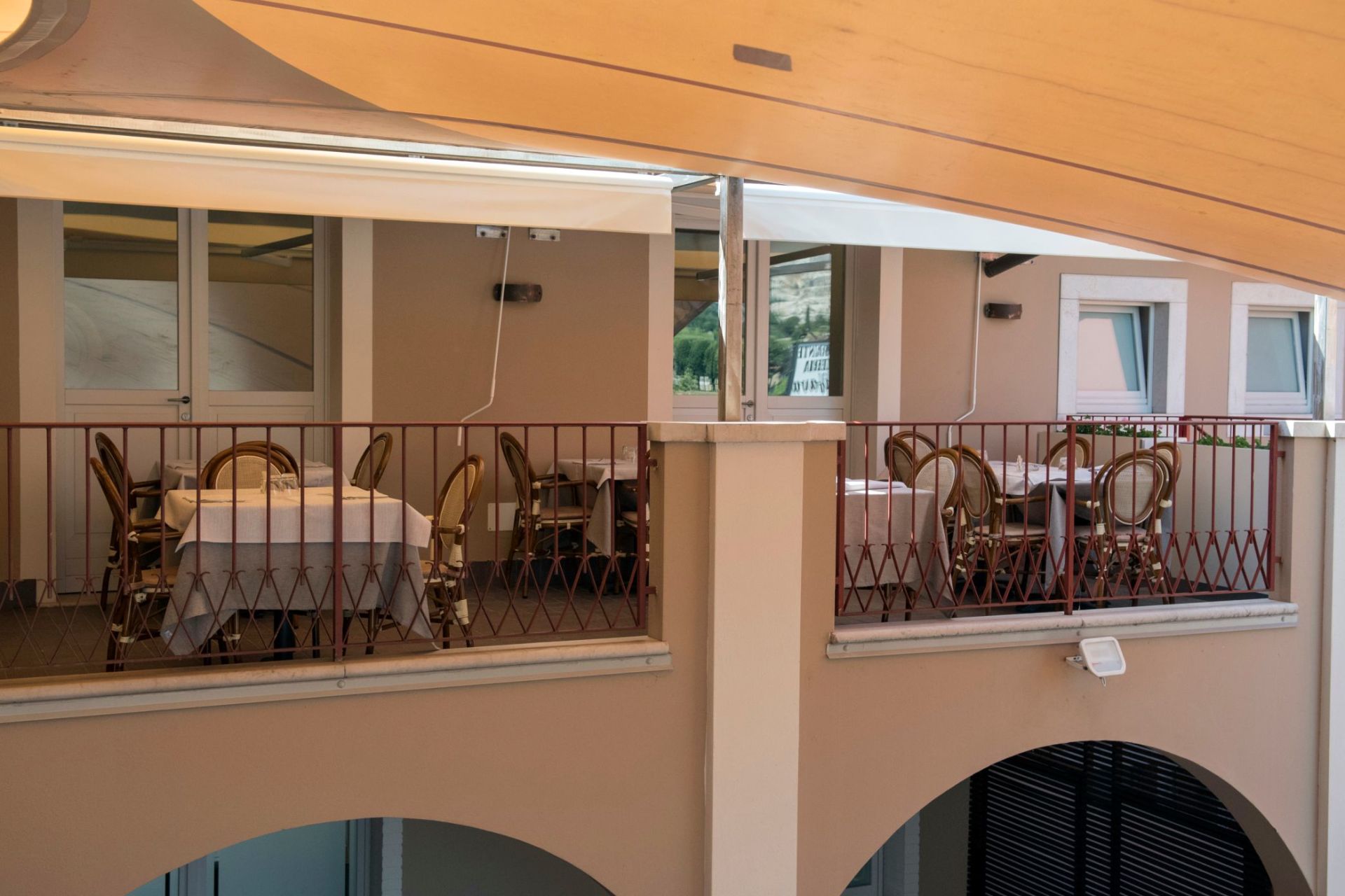 veranda del ristorante