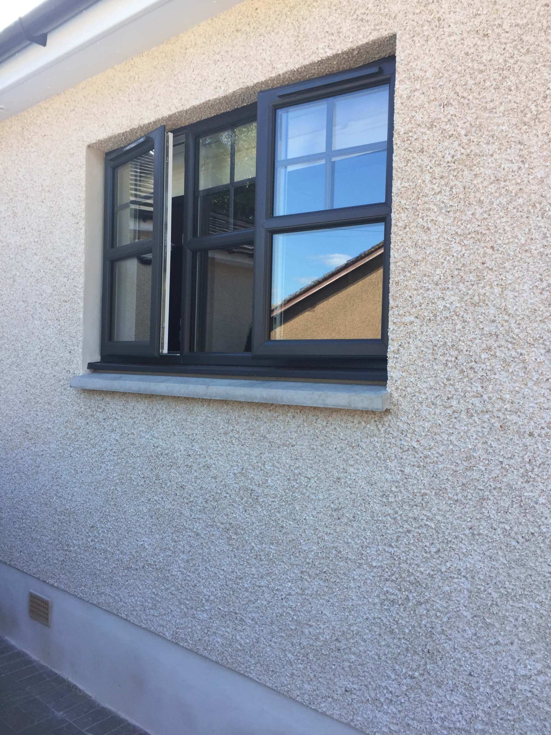Window Store upvc anthracite grey windows georgian bars