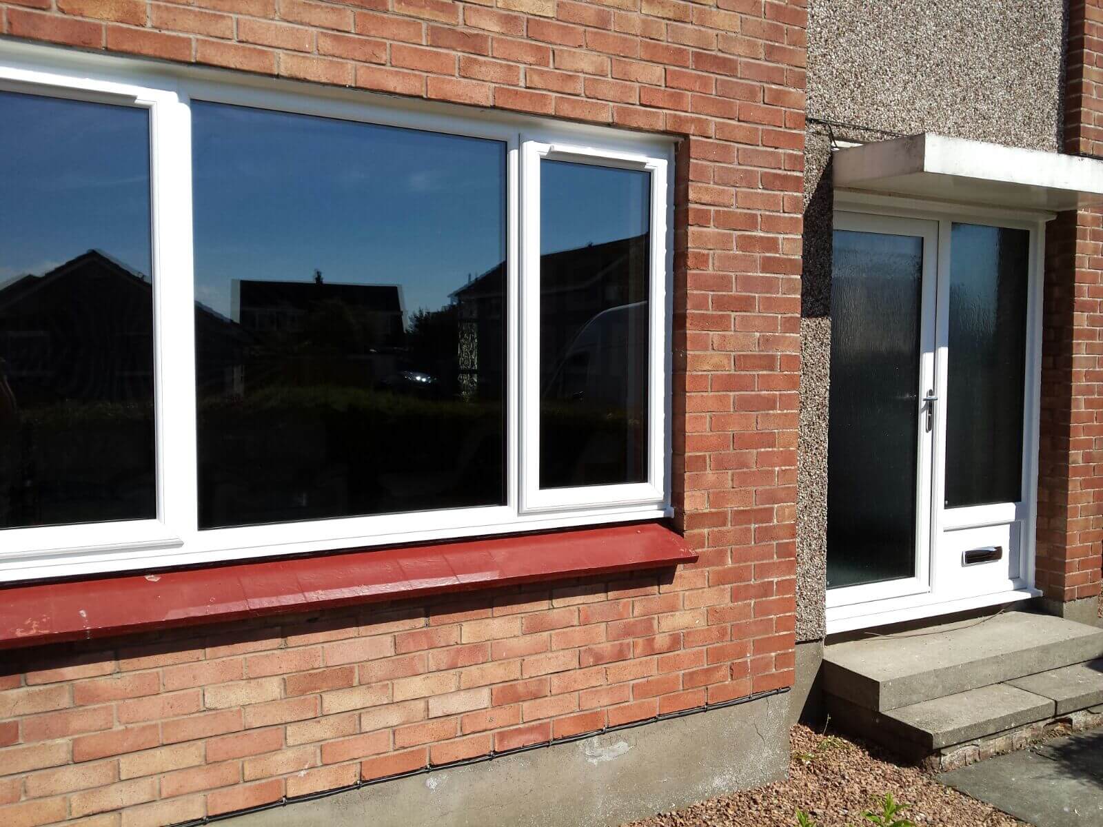 Window Store white upvc window and door installation 