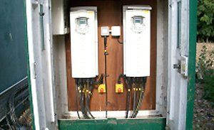 Small pumping station
