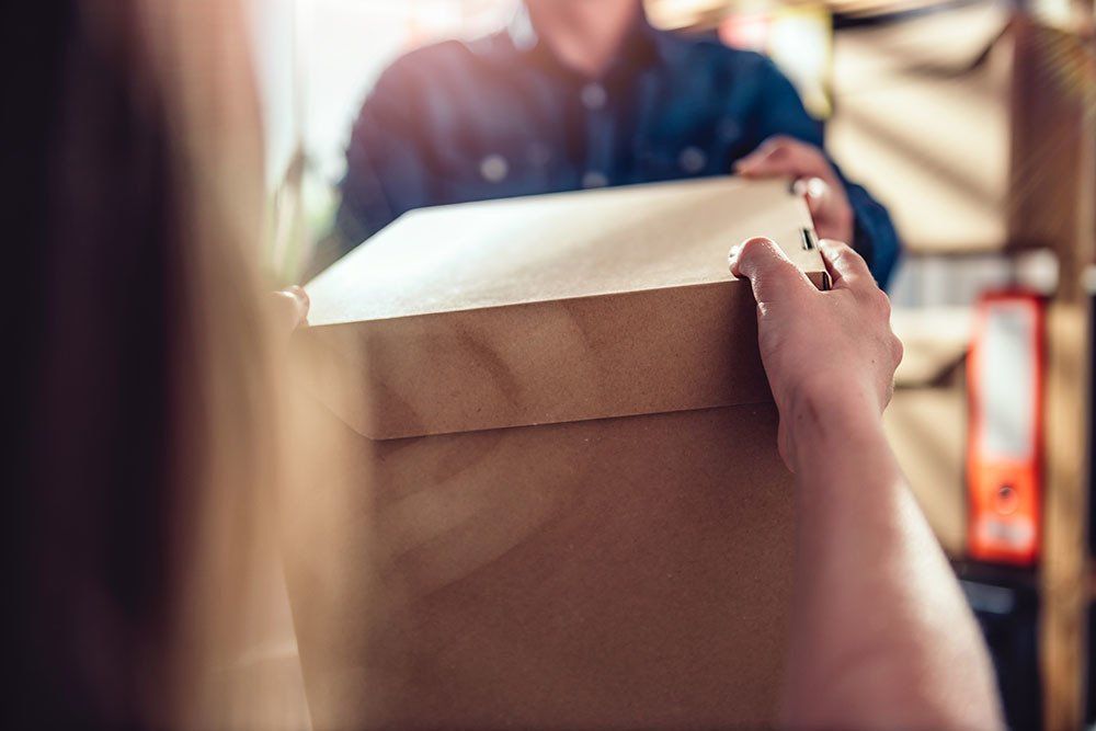 Residential Move — Box in Houston, TX
