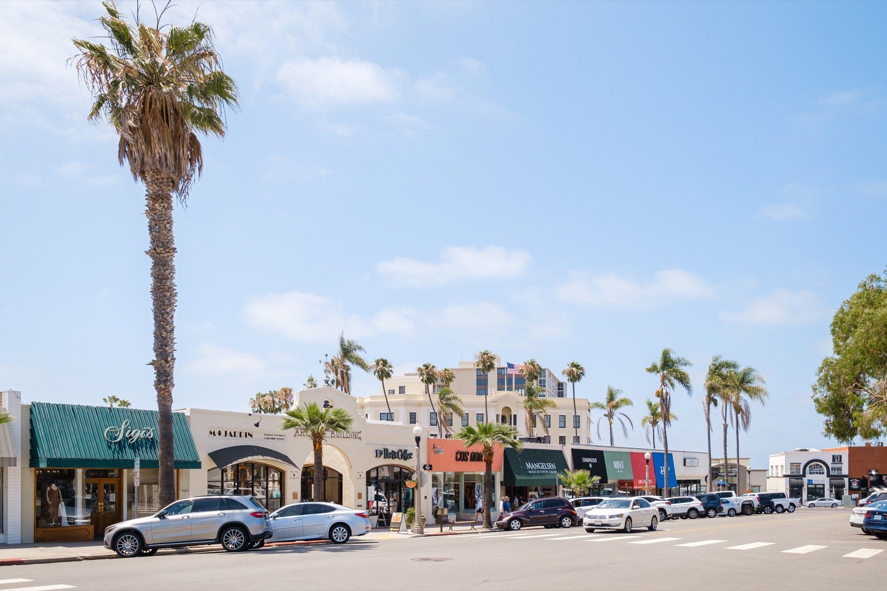 Shopping area