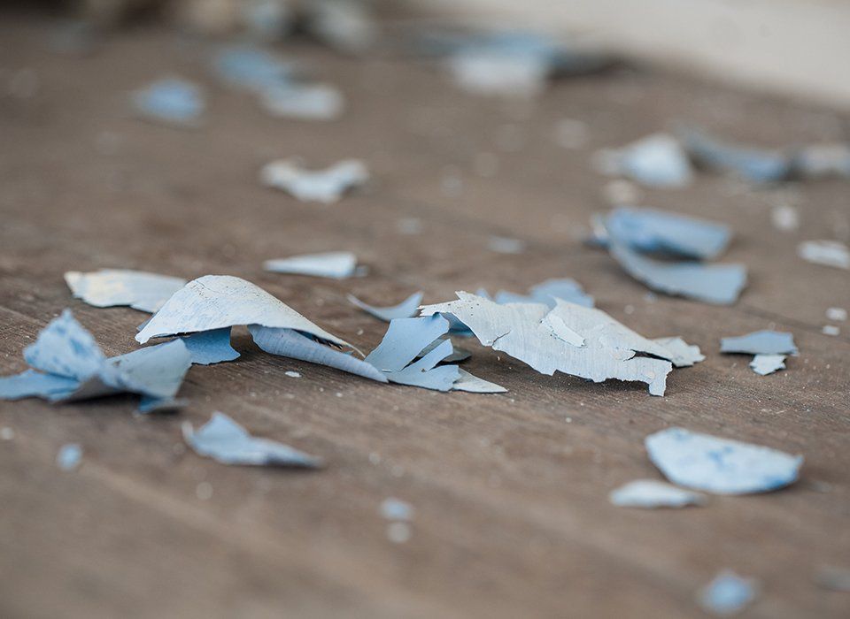 Lead Paint Chips on Ground — Oklahoma City, OK — Marshall Environmental Management