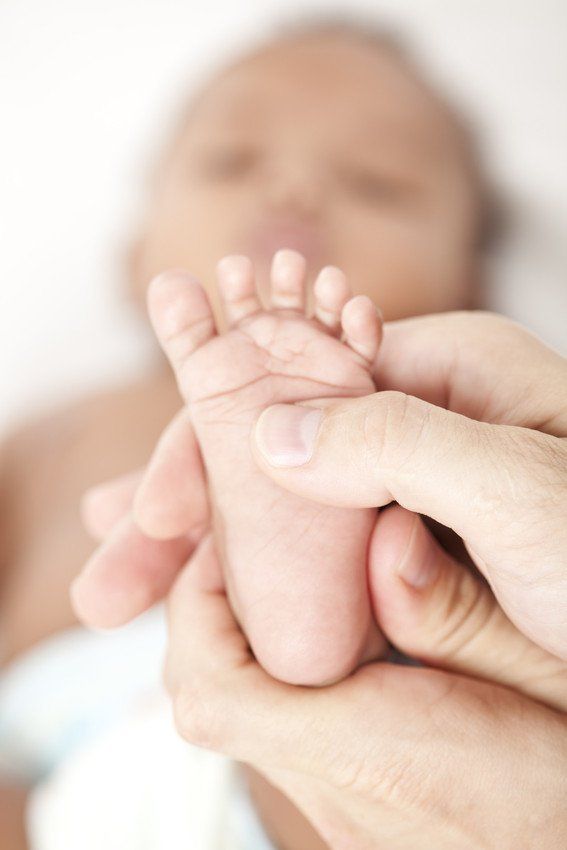 baby's foot