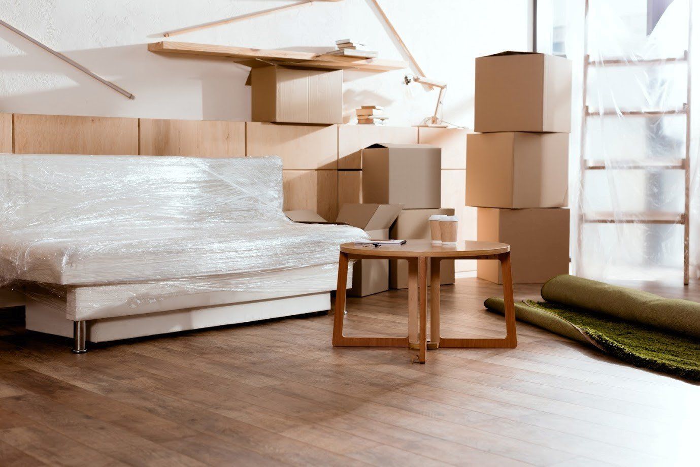 Cardboard Boxes — Carpentersville IL — Meadowdale Apartments