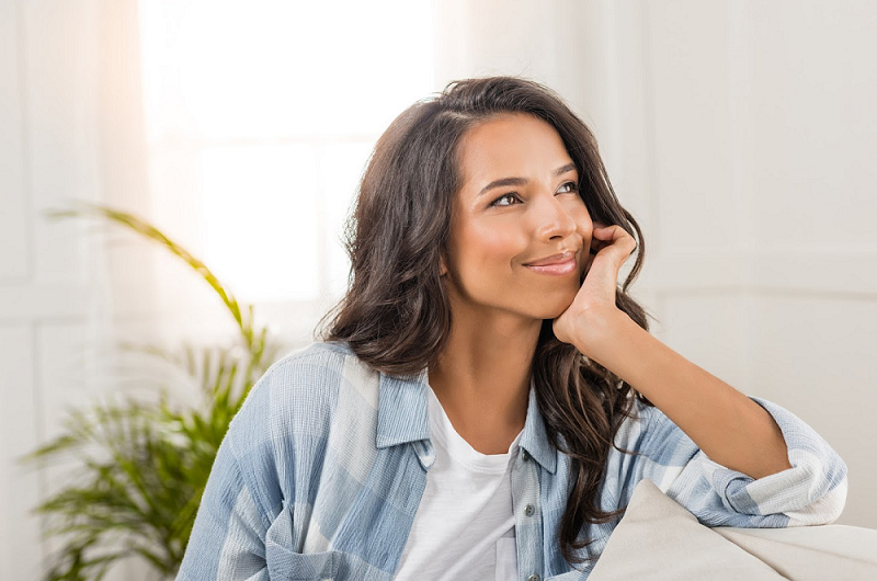 Apartments for Rent — Woman Sitting and Thinking in Algonquin, IL Apartments for Rent — Woman Sitting and Thinking in Algonquin, IL