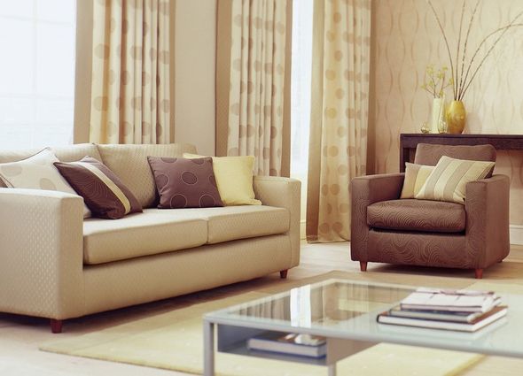 sitting room in chocolate a coffee colours