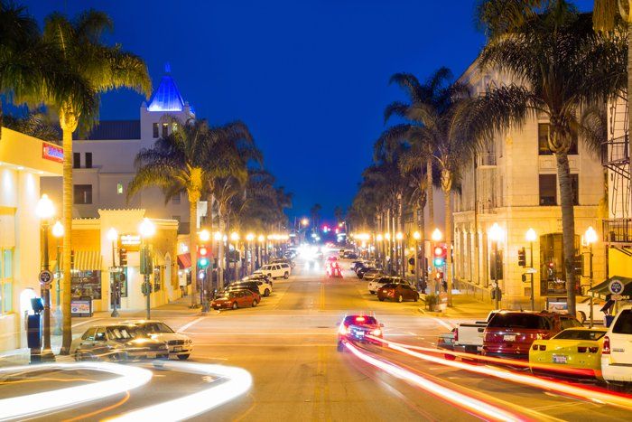 California Street in Downtown Ventura, California
