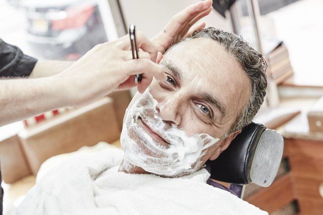 straight razor shave