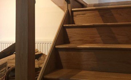 wooden staircases
