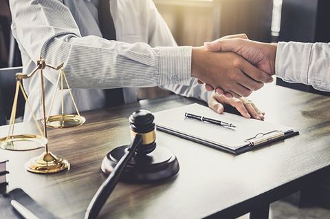 Civil Litigation — Handshaking With The Client in Flemington, NJ Civil Litigation — Handshaking With The Client in Flemington, NJ