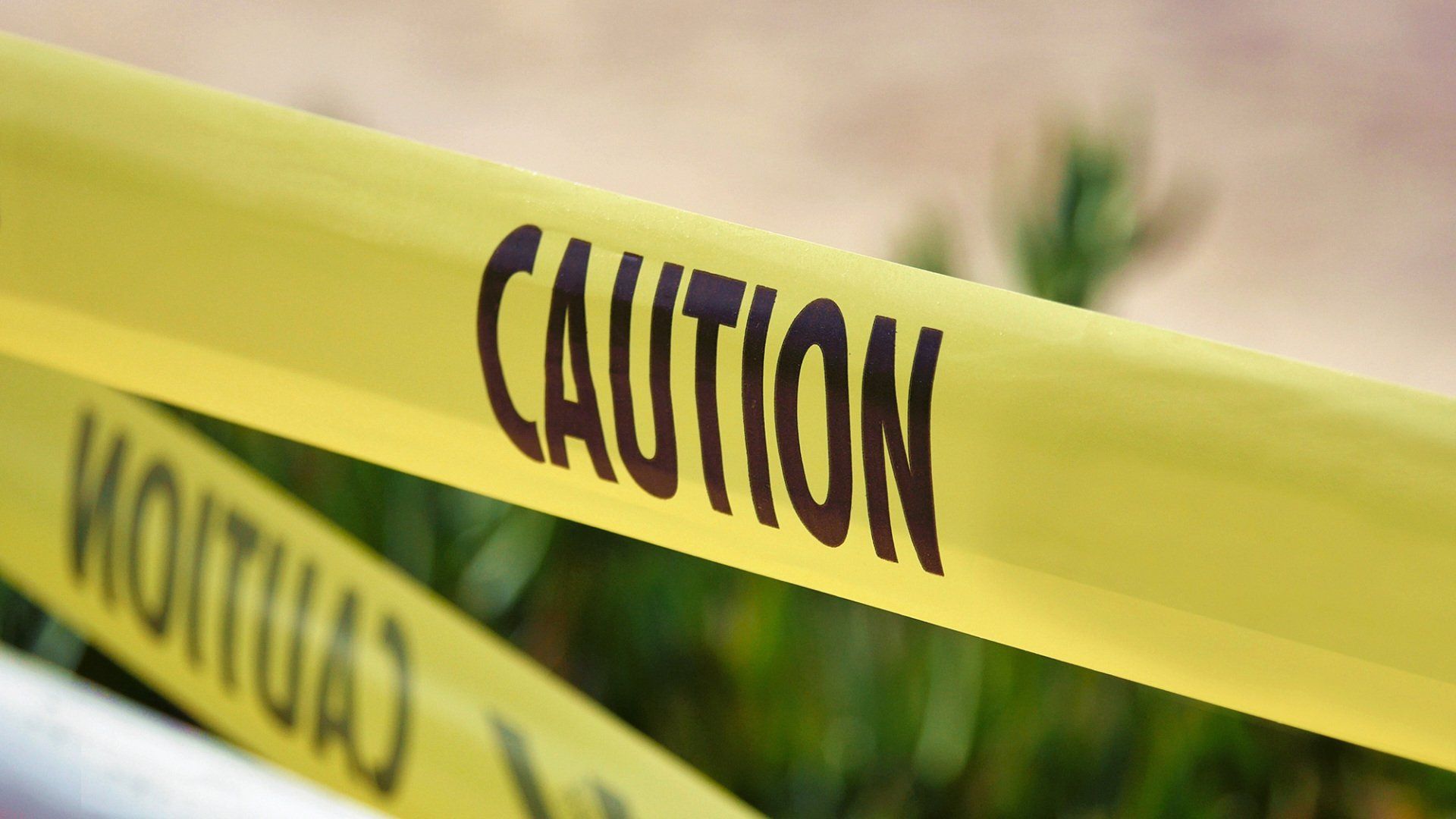 Caution tape