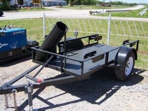 Custom Welding Trailer — Welding in Stillwater, OK
