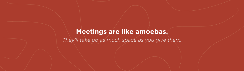 Meetings Are Like Amoebas | Roux LLC Franklin, TN