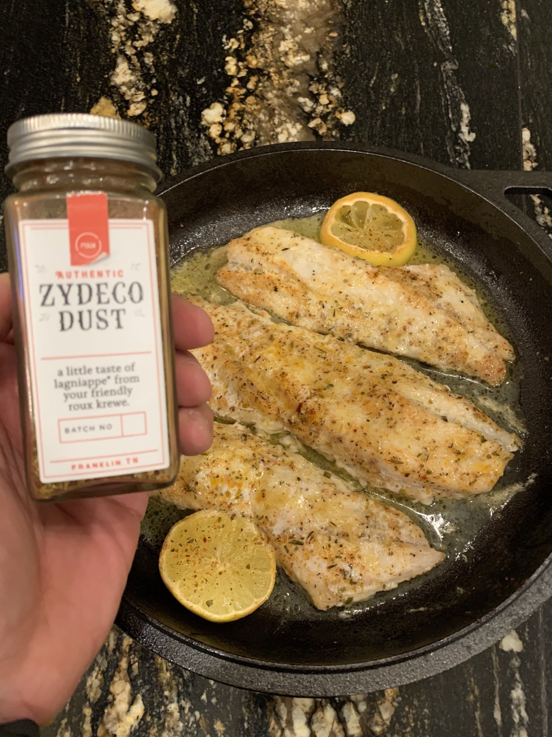 Lemon Broiled Trout | Roux LLC Franklin, TN