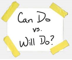 Can Do or Will Do? | Roux LLC Franklin, TN
