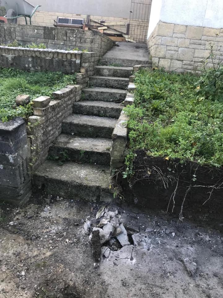 garden before