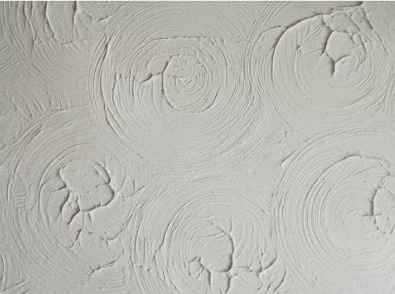 Artex ceiling after
