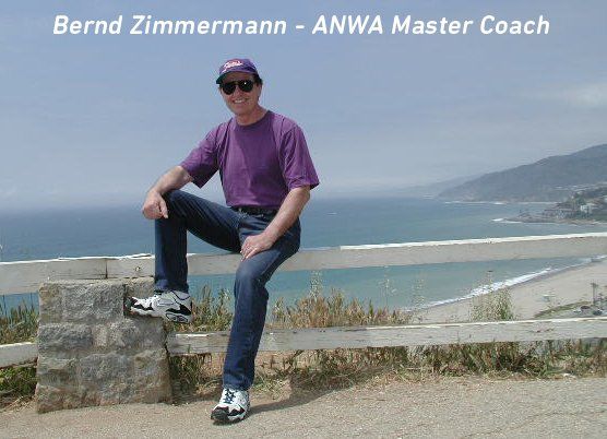 A man in a purple shirt sits on a fence overlooking the ocean