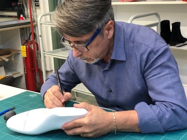 prototipo su misura scarpe