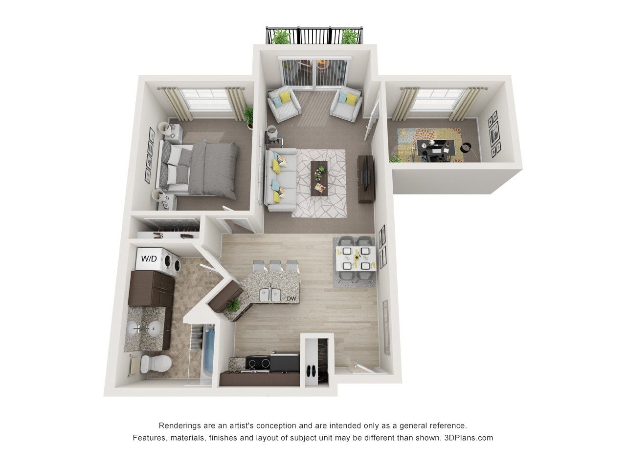 Park Place Apartments Floor Plan