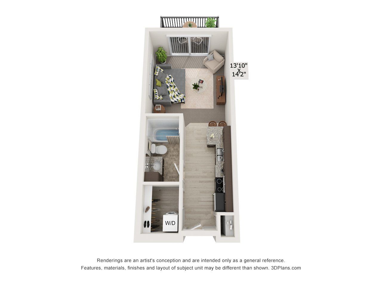 Park Place Apartments Floor Plan