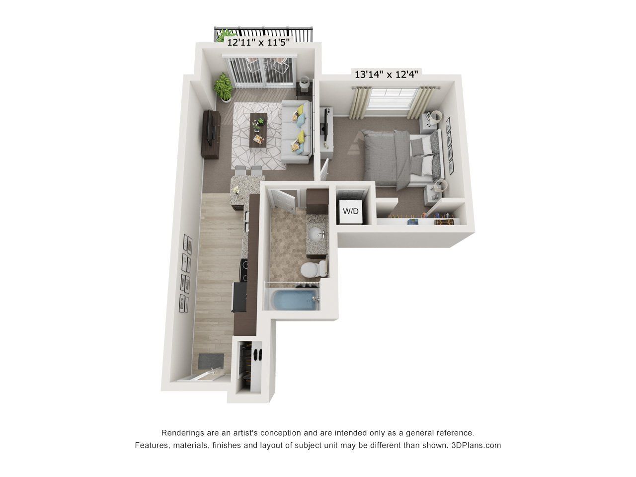 Park Place Apartments Floor Plan