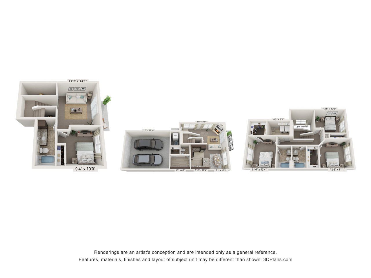 B Floor Plans