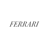 picture of the words Ferrari indicating that Charleston Dent Company works on Ferrari model vehicles