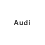 picture of the words Audi indicating that Charleston Dent Company works on Audi model vehicles