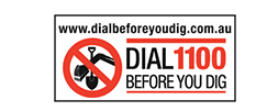 mini excavators dial before you dig image
