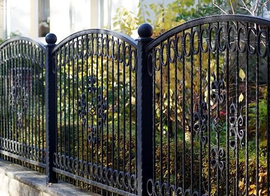 Iron Garden Fence — Natchitoches, LA — Bryant’s Fencing Iron Garden Fence — Natchitoches, LA — Bryant’s Fencing