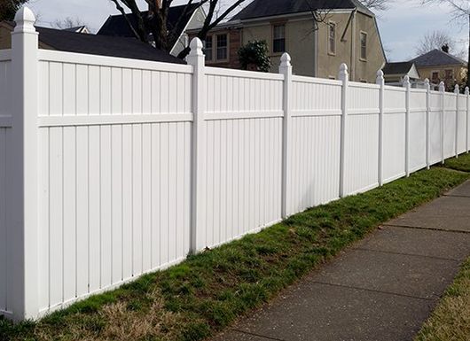 White Vinyl Fence — Natchitoches, LA — Bryant’s Fencing White Vinyl Fence — Natchitoches, LA — Bryant’s Fencing