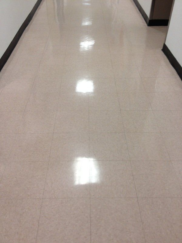 Clean White Tile Floor — Sleepy Hollow, NY — Noel Green's Cleaning Services LLC