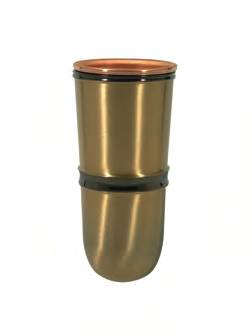 Vaso cimiteriale tondeggiante