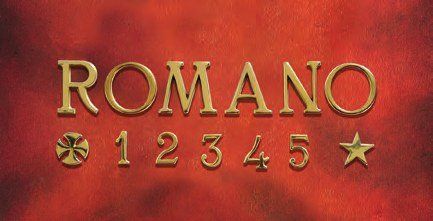 Lettere e numeri dorati