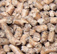 Santa Ynez wood pellet bedding