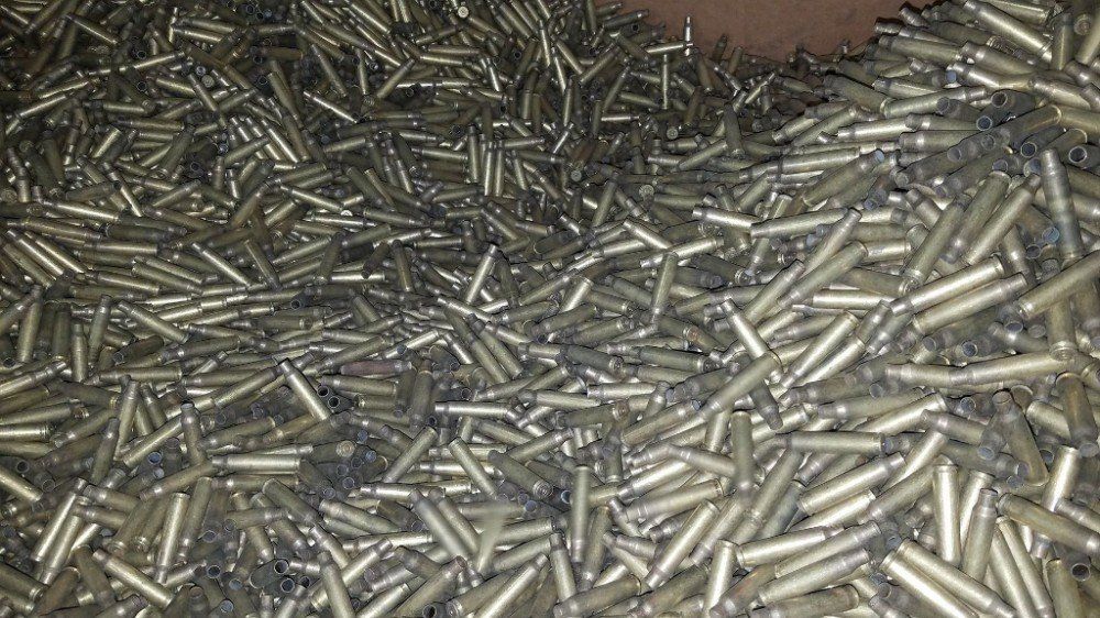 70/30 BRASS SHELLS BURNED